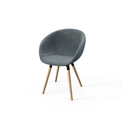 Krzesło KR-502 Ruby Kolory Tkanina City 72 Design Italia 2025-2030